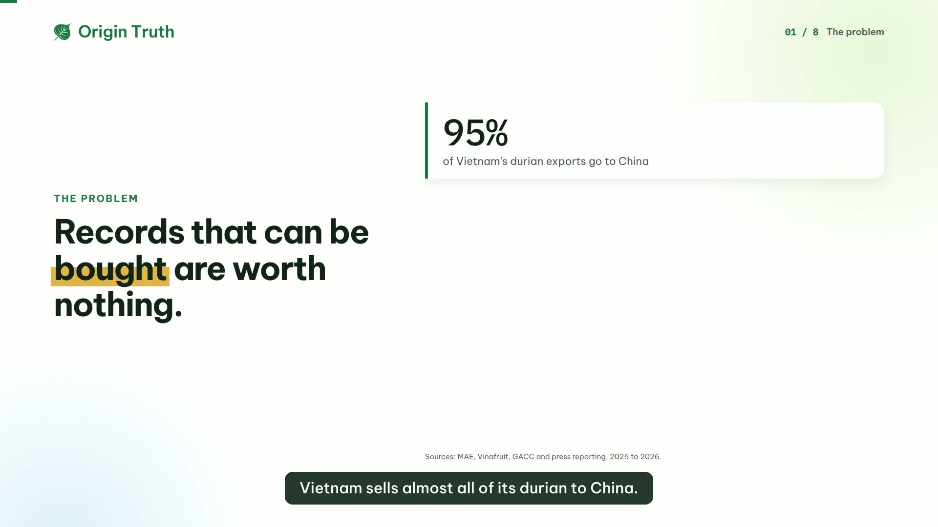 Origin Truth investor film